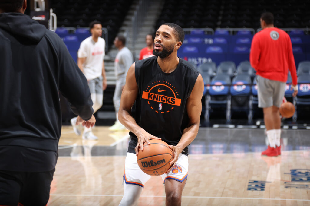 New York Knicks v Washington Wizards