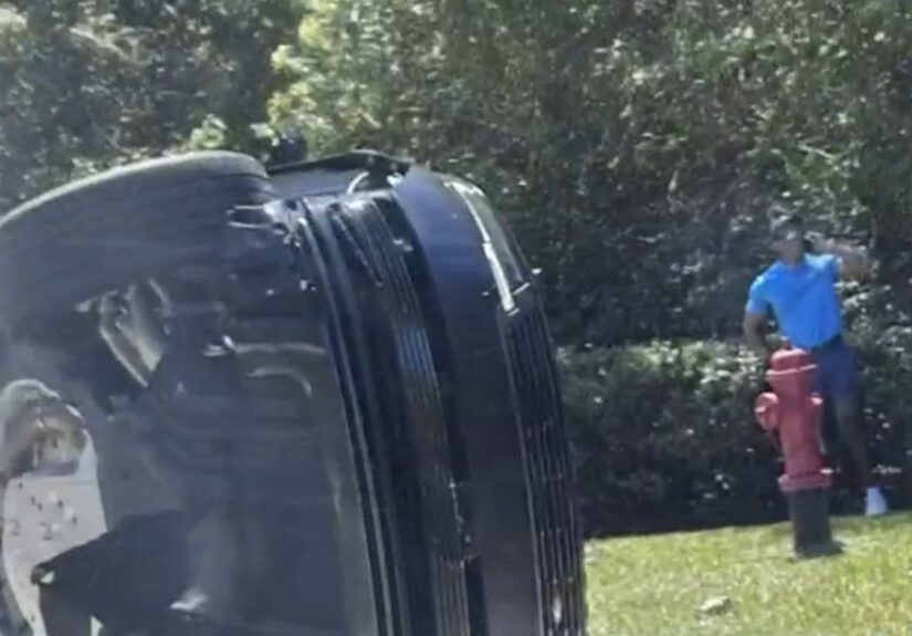 cbsn-fusion-tiger-woods-charged-with-dui-after-rollover-crash-in-florida-thumbnail